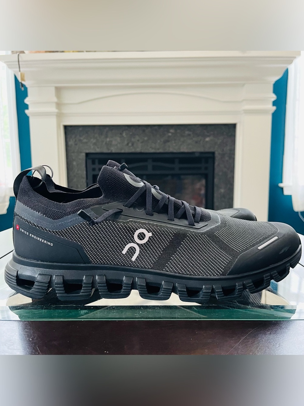 Sz 13 ON Cloud 6 Versa Men's Running Shoes Sneakers Black | Eclipse 3MF10040106